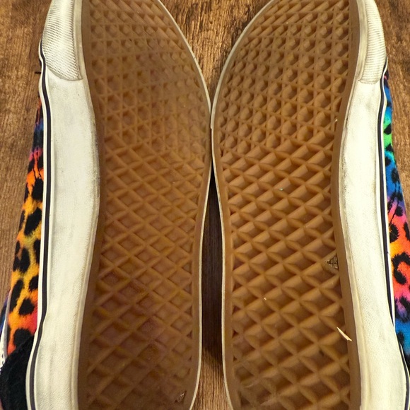 Vans Rainbow Leopard Print Sneakers - Picture 4 of 5